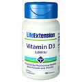 Life Extension Vitamin D3 5000 IU- 60 Softgels 1713